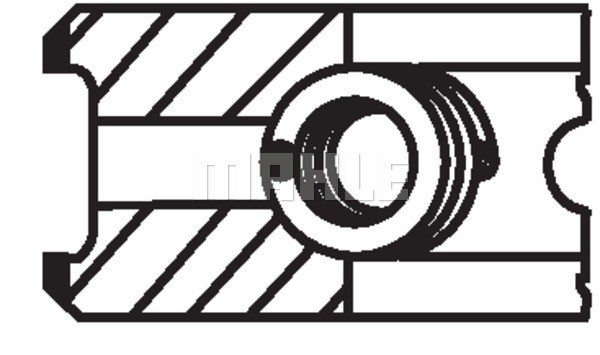 MAHLE ORIGINAL Piston Ring Kit Article number: 009 76 N0 cheaply