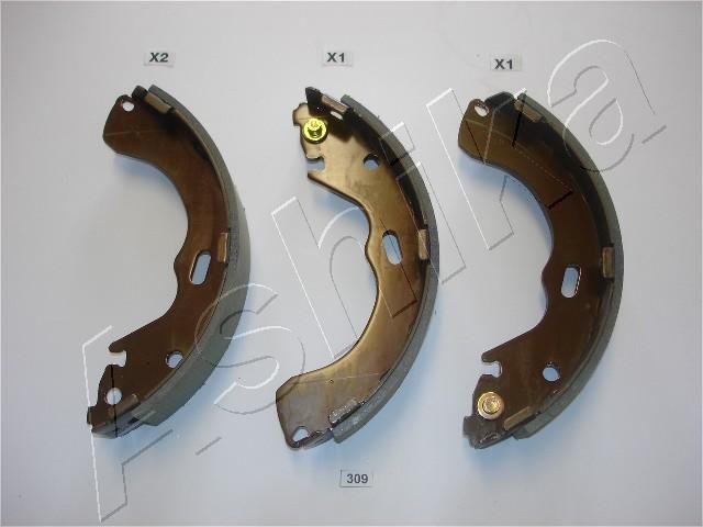 ASHIKA Brake Shoe Set Article number: 55-03-309 cheaply