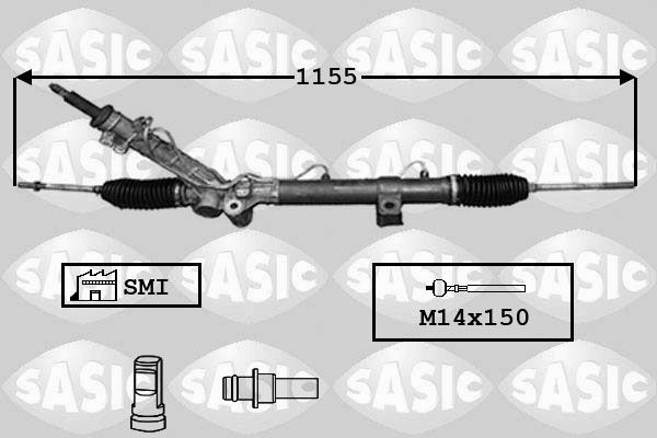 SASIC Steering rack Article number: 7006167 cheaply