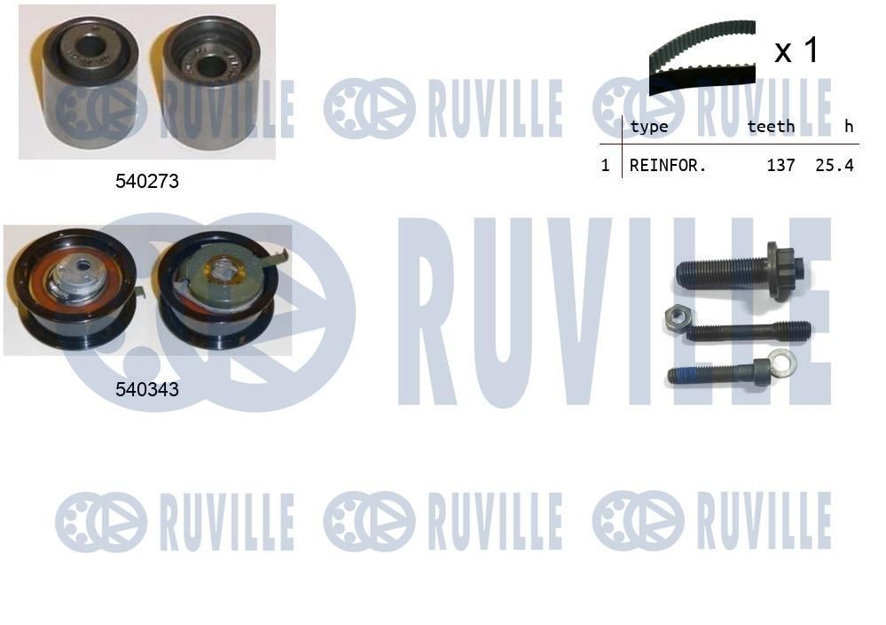 RUVILLE Strammehjul, kilerem artikkelnummer: 58831 billig
