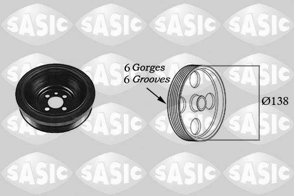 SASIC Crankshaft pulley Article number: 2156021 cheaply