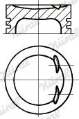 NÜRAL Piston Article number: 87-136600-00 cheaply