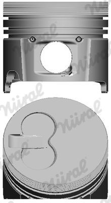 NÜRAL Piston Article number: 87-325806-00 cheaply