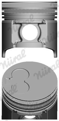 NÜRAL Piston Article number: 87-283600-00 cheaply