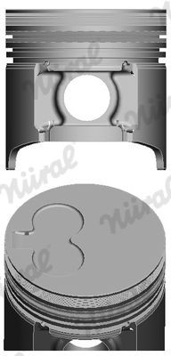 NÜRAL Piston Article number: 87-283611-00 cheaply