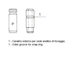 METELLI 01-S2855 Valve Guides PAJERO / SHOGUN 3.0 V6 24V 181 PS Petrol 2000