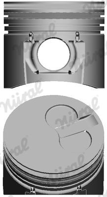 NÜRAL Piston Article number: 87-431800-00 cheaply
