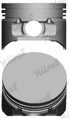 NÜRAL Piston Article number: 87-104107-00 cheaply