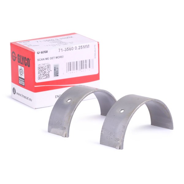 GLYCO Big End Bearings Article number: 71-3560 0.25mm cheaply