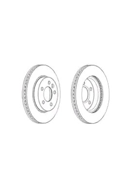 FERODO Brake disc Article number: DDF2017C cheaply