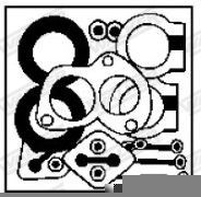 WALKER Exhaust mounting kit Article number: 08224 cheaply
