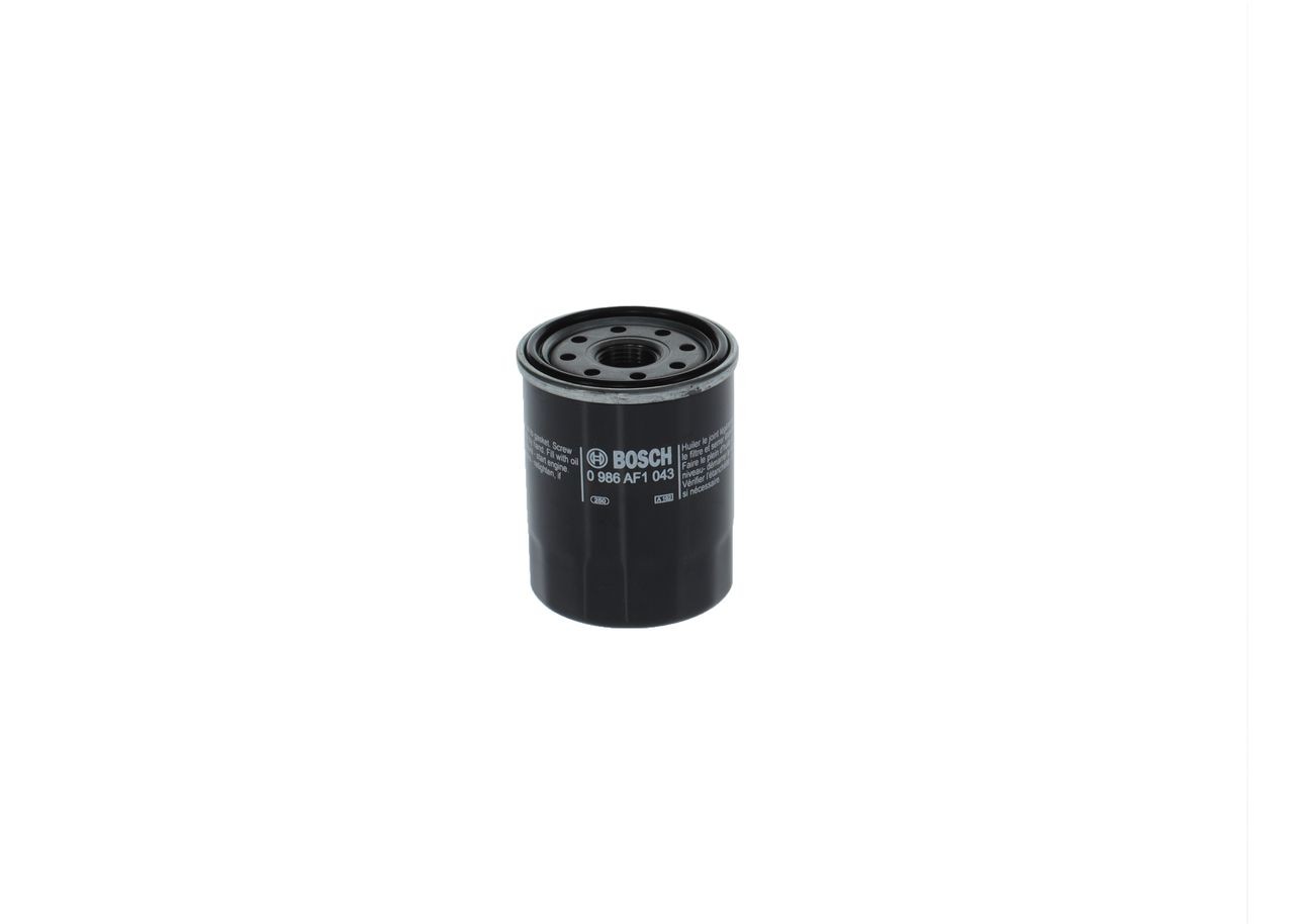 BOSCH Oil filter Article number: 0 986 AF1 043 cheaply