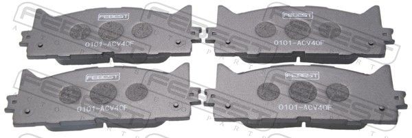 FEBEST Brake pad set Article number: 0101-ACV40F cheaply