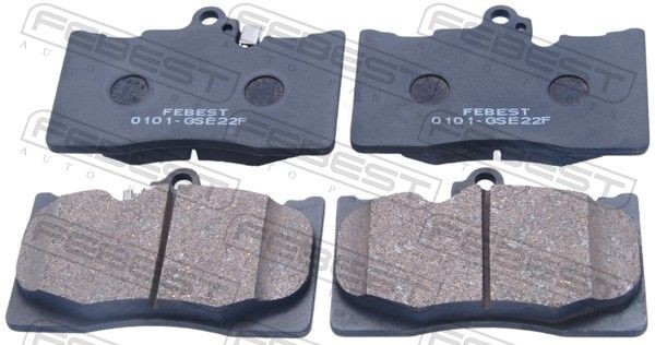 FEBEST Brake pad set Article number: 0101-GSE22F cheaply