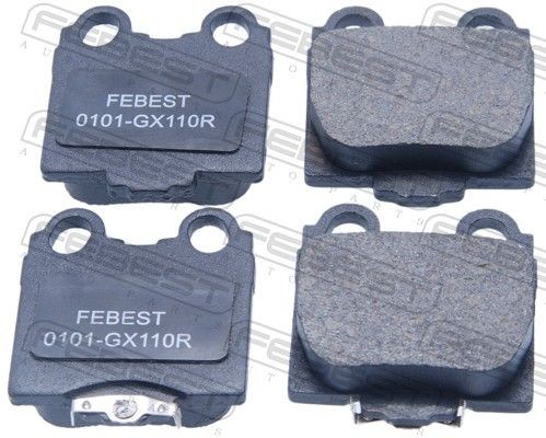 FEBEST Brake pad set Article number: 0101-GX110R cheaply