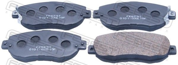 FEBEST Brake pad set Article number: 0101-GXE10F cheaply