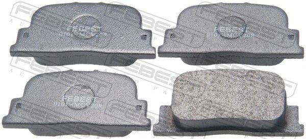 FEBEST Brake pad set Article number: 0101-MCV20R cheaply