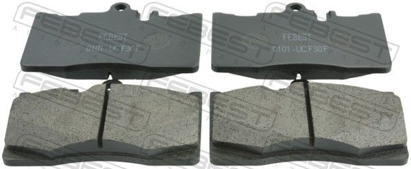 FEBEST Brake pad set Article number: 0101-UCF30F cheaply