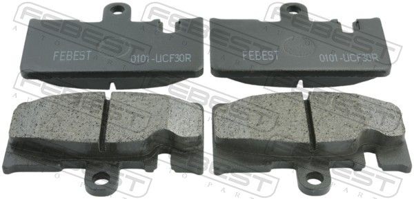 FEBEST Brake pad set Article number: 0101-UCF30R cheaply