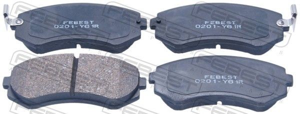 FEBEST Brake pad set Article number: 0201-Y61R cheaply