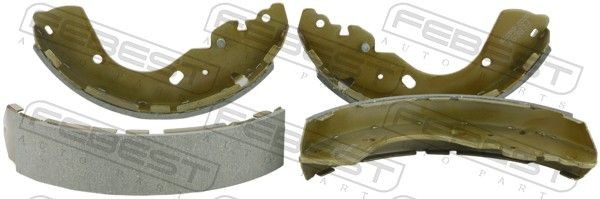 FEBEST Brake Shoe Article number: 0202-D40TR cheaply