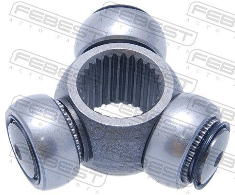 FEBEST 0216-F50 Tripod Hub, Drive shaft SUNNY 2.0 GTI-R 4x4 220 PS Petrol 1995