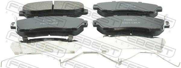 FEBEST Bremseklodser Varenummer: 0301-CRVF billige