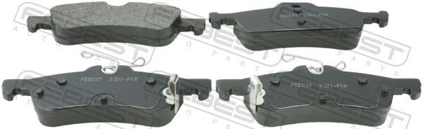 FEBEST Brake pad set Article number: 0301-FKR cheaply