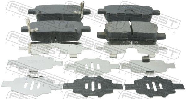 FEBEST Brake pad set Article number: 0301-MRVR cheaply