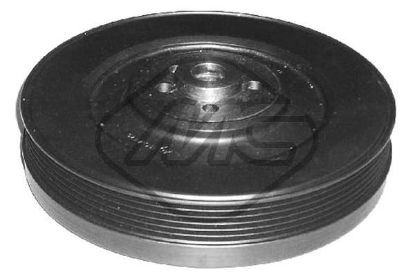 Metalcaucho Crankshaft pulley Article number: 04176 cheaply