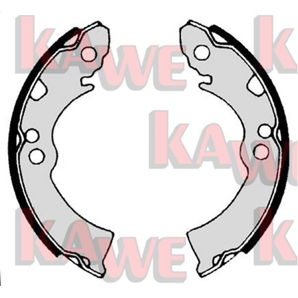 KAWE Brake Shoe Set Article number: 04300 cheaply