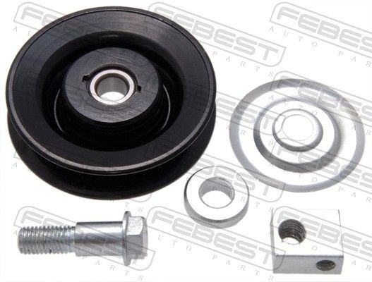 FEBEST Tensioner pulley Article number: 0487-V75 cheaply