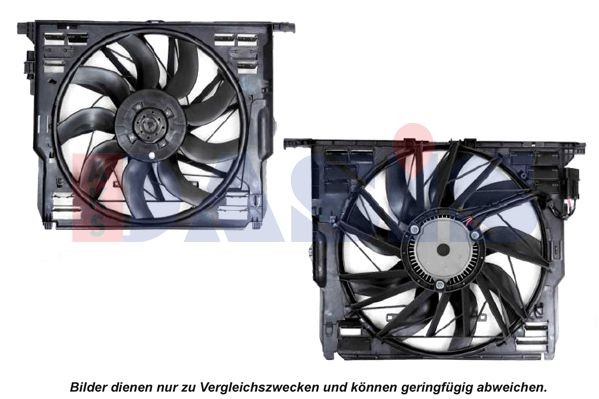 AKS DASIS Fan, radiator Article number: 058089N cheaply