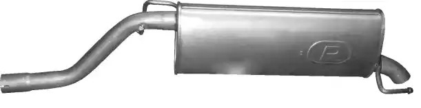 POLMO Rear silencer Article number: 07.439 cheaply