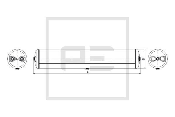 PETERS ENNEPETAL Trykluftpistol Varenummer: 076.370-20A billige