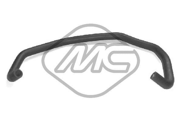 Metalcaucho 08665 Pipe, EGR valve CLIO 1.9 D (B/C/S576, B/C/S57L) 64 PS Diesel 1998