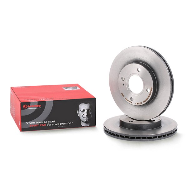 BREMBO Brake disc Article number: 09.A968.21 cheaply