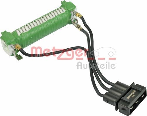 METZGER Pre-resistor, electro motor radiator fan Article number: 0917246 cheaply