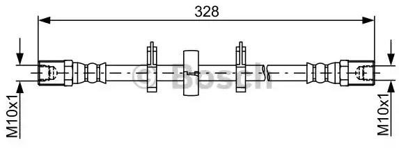 BOSCH Pidurivoolik Artikli number: 1 987 481 849 soodsalt