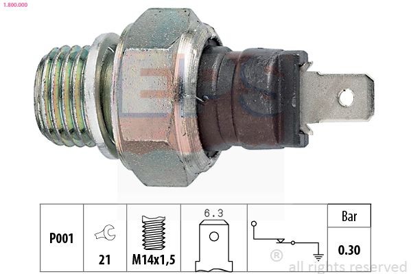 EPS Oil Pressure Switch Article number: 1.800.000 cheaply
