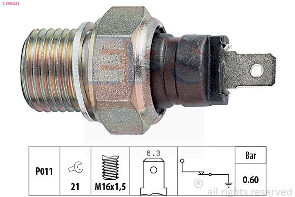 EPS Oil Pressure Switch Article number: 1.800.021 cheaply