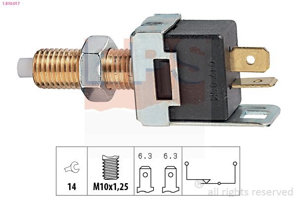 EPS Brake Light Switch Article number: 1.810.017 cheaply