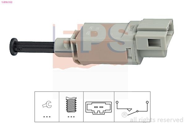 EPS 1.810.152 Switch, clutch control (cruise control) BORA 2.3 V5 150 PS Petrol 2005