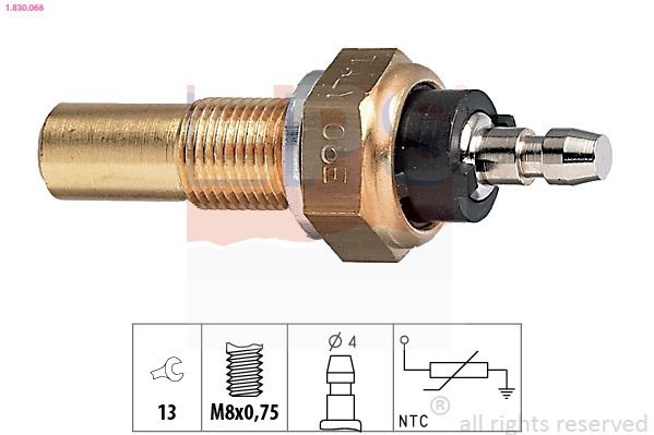 EPS Sensor, coolant temperature Article number: 1.830.068 cheaply
