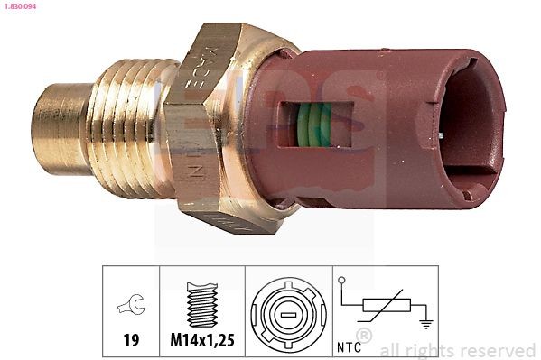 EPS Sensor, coolant temperature Article number: 1.830.094 cheaply