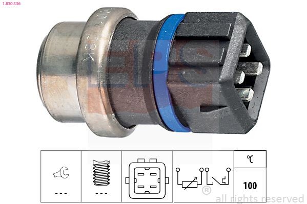 EPS Sensor, coolant temperature Article number: 1.830.536 cheaply