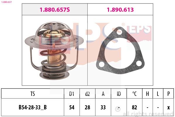 EPS Thermostat Article number: 1.880.660 cheaply