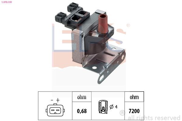 EPS Ignition coil Article number: 1.970.191 cheaply