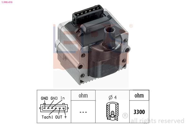 EPS Ignition Coil Unit Article number: 1.990.416 cheaply