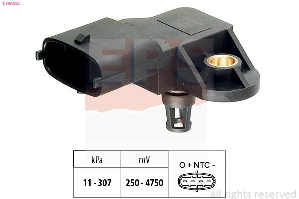 EPS Air Pressure Sensor, height adaptation Article number: 1.993.082 cheaply